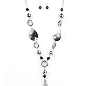 Total Eclipse Long necklace with earrings!!!